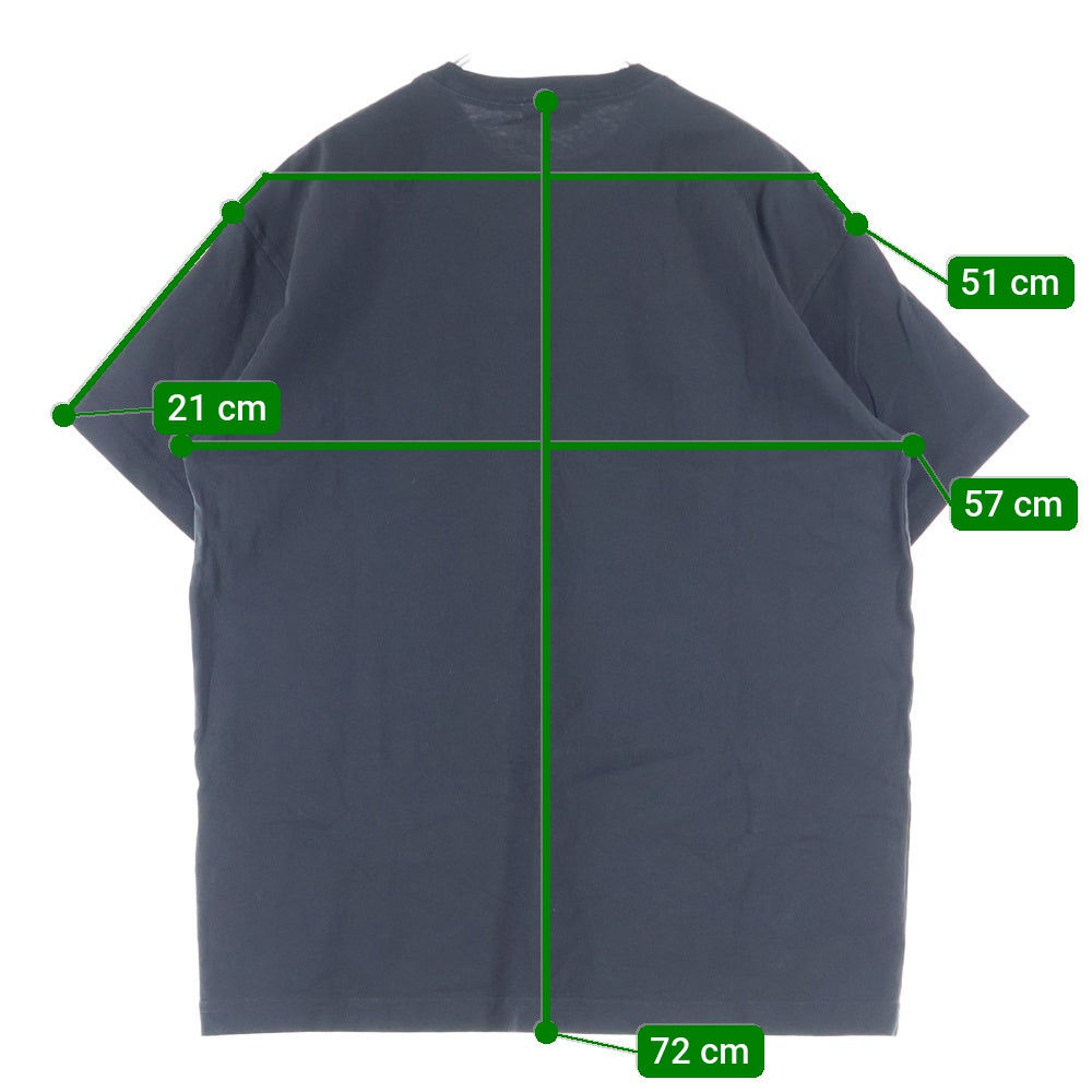 KITH(キス) 24SS ORNATE CLASSIC LOGO TEE オーネイト フロントクラシックロゴTシャツ 半袖クルーネックカットソー ブラック KHM031995