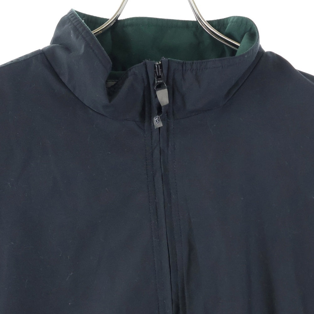 NIKE(ナイキ) ダブルポケット ジップアップ ナイロンジャケット ブラック