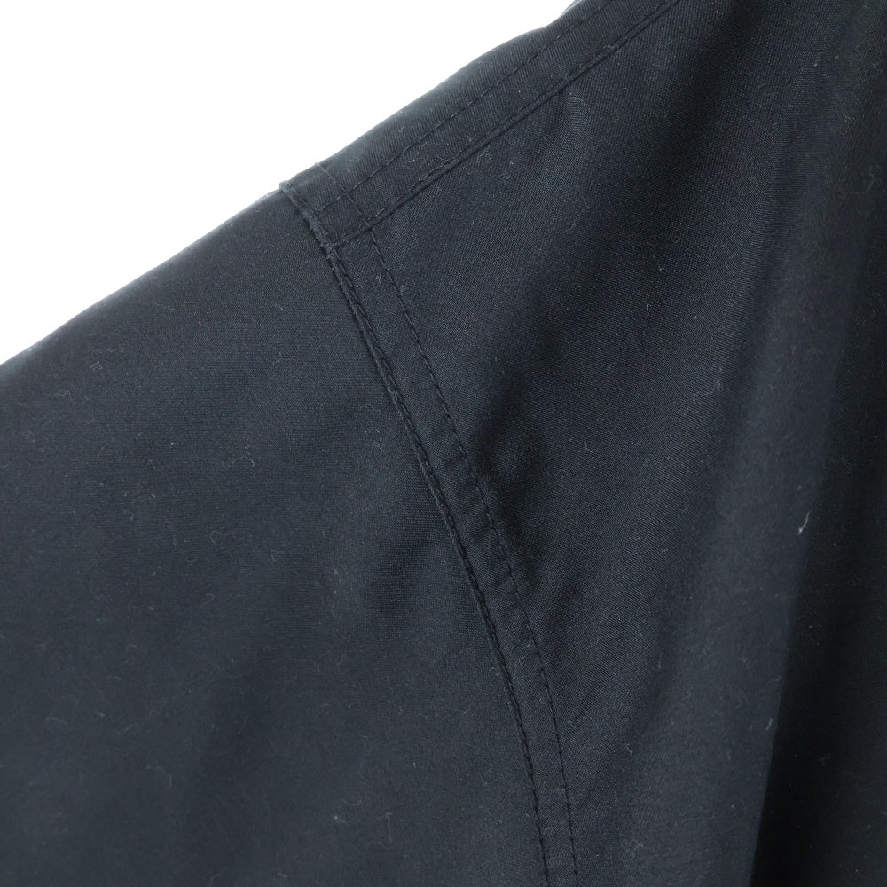 NIKE(ナイキ) ダブルポケット ジップアップ ナイロンジャケット ブラック