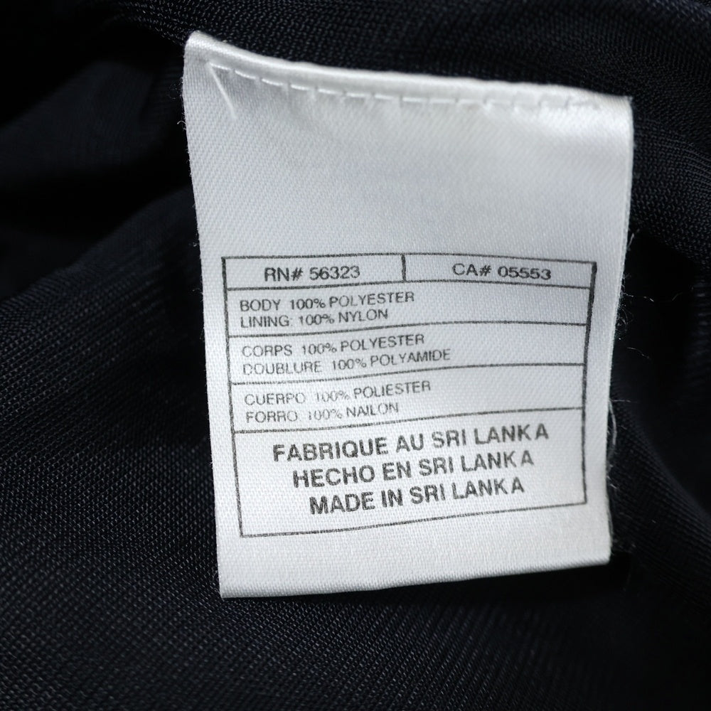 NIKE(ナイキ) ダブルポケット ジップアップ ナイロンジャケット ブラック