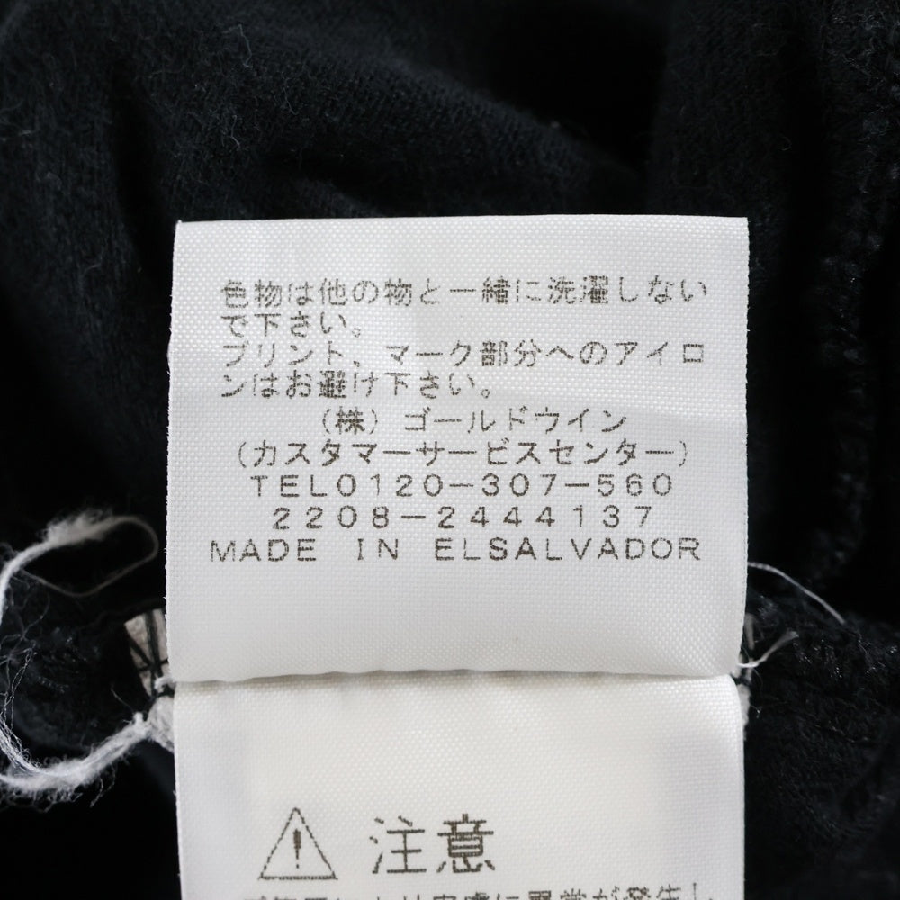 SUPREME(シュプリーム) 23SS ×THE NORTH FACE ノースフェイス 胸ロゴデザイン クルーネック カットソー 半袖Tシャツ ブラック NT02309I