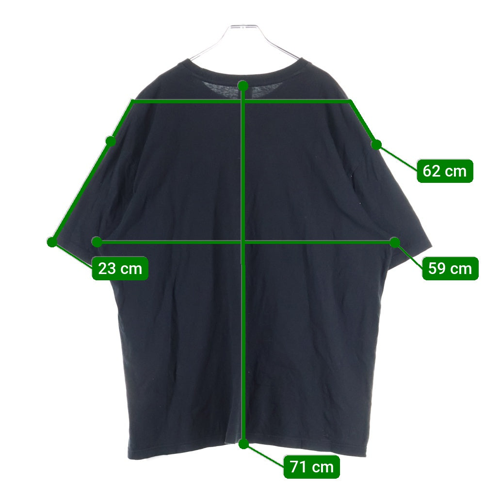 SUPREME(シュプリーム) 23SS ×THE NORTH FACE ノースフェイス 胸ロゴデザイン クルーネック カットソー 半袖Tシャツ ブラック NT02309I