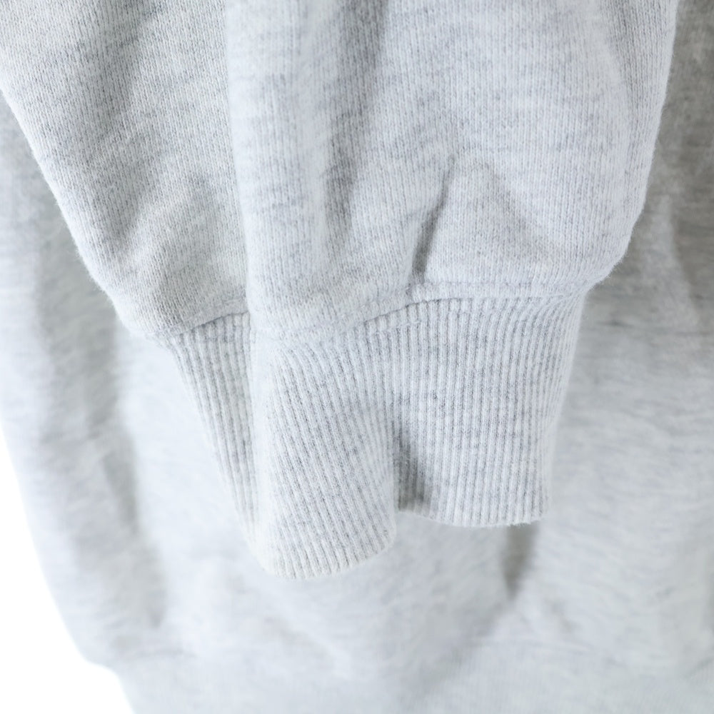 X-LARGE(エクストララージ) カレッジロゴデザイン コットン クルーネック カットソー スウェット トレーナー グレー 101223012003