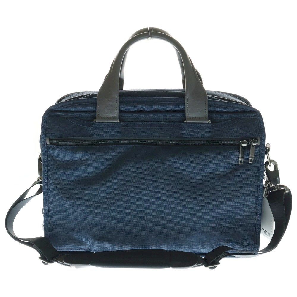 TUMI(トゥミ) ALPHA 3 アルファ 3 エクスパンダブル オーガナイザー ラップトップ ブリーフ 2WAY マルチポケット ショルダー ハンドバッグ ネイビー TUM0020