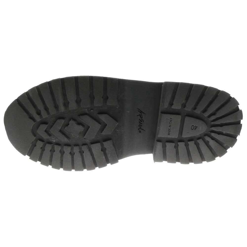 marsell(マルセル) PELLE VITELLO ペッレ ヴィテッロ レザー サイドゴアブーツ ブラック