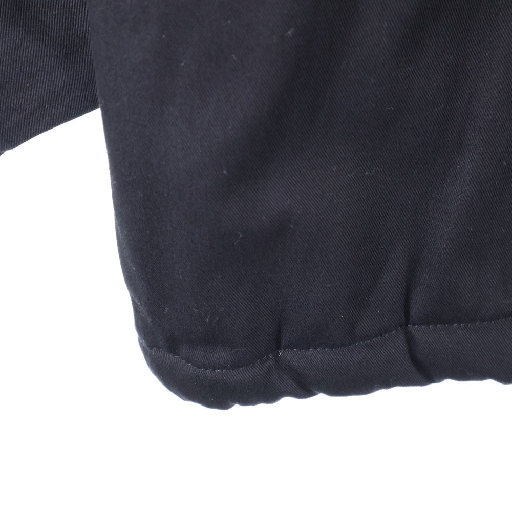 WILLY CHAVARRIA(ウィリーチャバリア) マルチポケット 6B 中綿 ジップアップ ジャケット ブラック