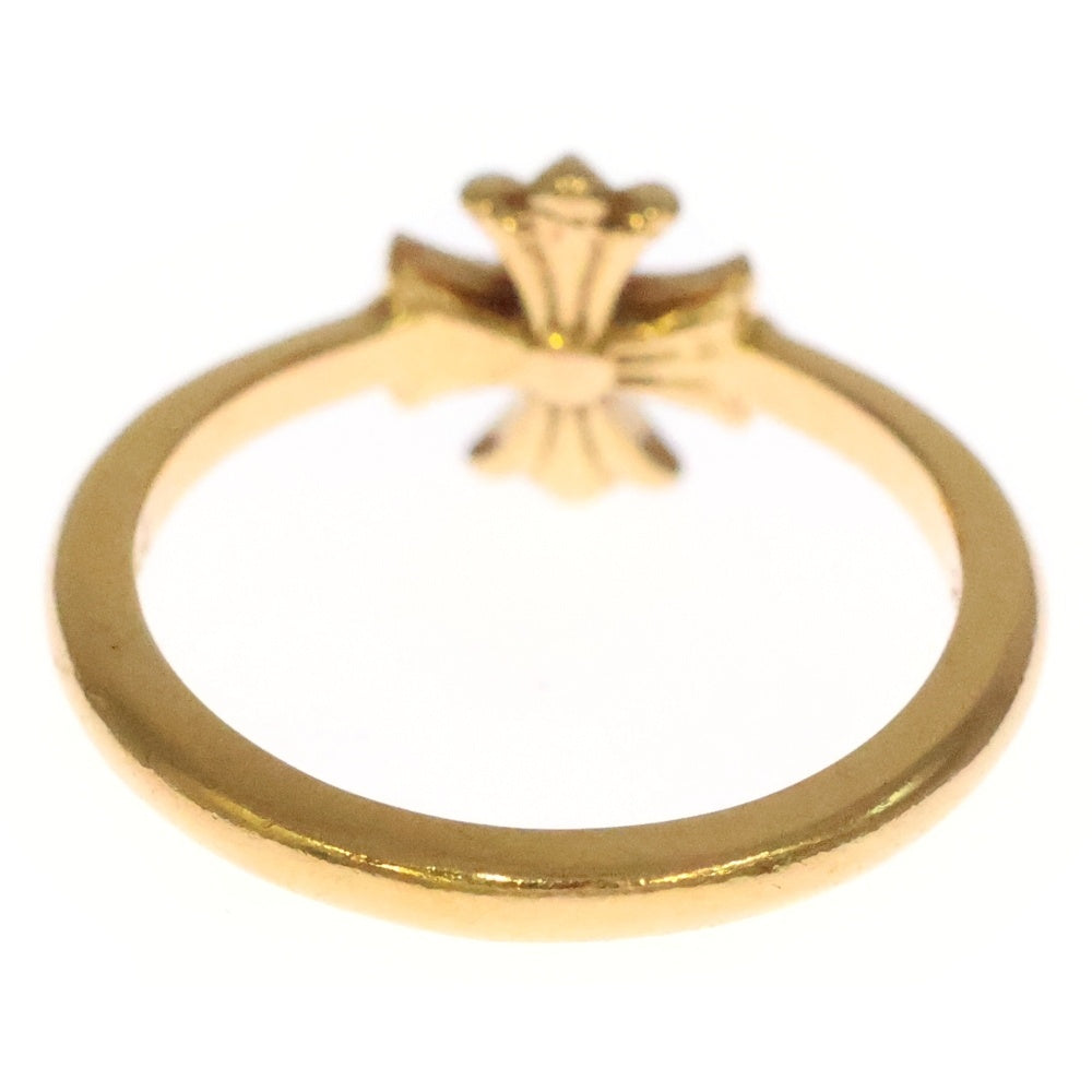 CHROME HEARTS(クロムハーツ) 22K BUBBLGM CH PLS DIA 22KバブルガムCHプラス 1ダイヤ ゴールドリング