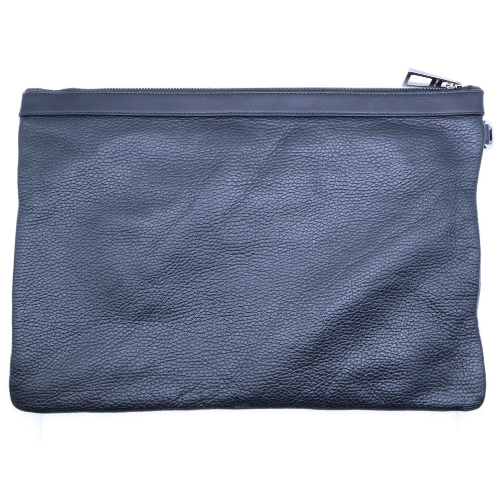 JIMMY CHOO(ジミーチュウ) スタースタッズ ロゴデザイン セカンドバッグ ハンドバッグ ブラック