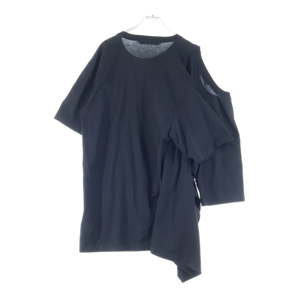 JOHN LAWRENCE SULLIVAN(ジョンローレンスサリバン) 25SS TWIN SPEAK DOCKING T-SHIRT ツイン スピーク ドッキング Tシャツ 半袖 カットソー ブラック 5A005‐0325‐17