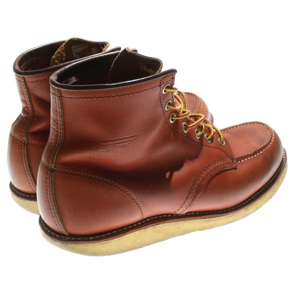 RED WING(レッド ウイング) 8875 IRISH SETTER 6INCH MOC TOE BOOT アイリッシュ モックトゥーブーツ ブラウン US9E/27cm
