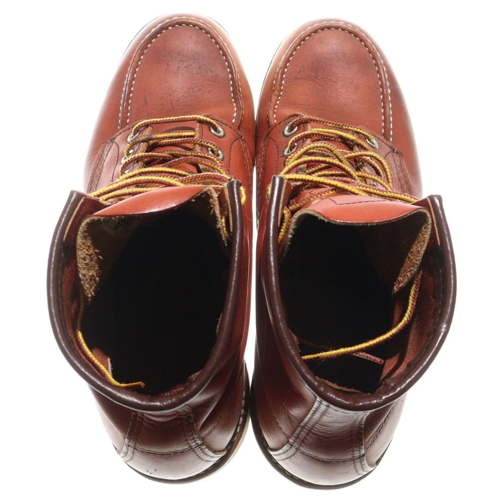 RED WING(レッド ウイング) 8875 IRISH SETTER 6INCH MOC TOE BOOT アイリッシュ モックトゥーブーツ ブラウン US9E/27cm