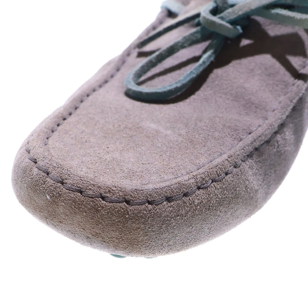 TOD'S(トッズ) GOMMINO ゴンミーニ スウェード ローカットドライビングシューズ グレー