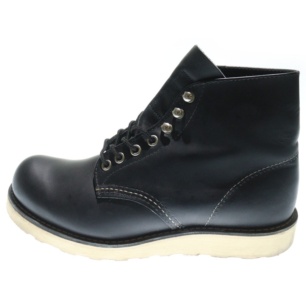 RED WING(レッド ウイング) 8165 6inch Classic Work Round Toe クラシックワーク ラウンドトゥ ハイカットブーツ ブラック