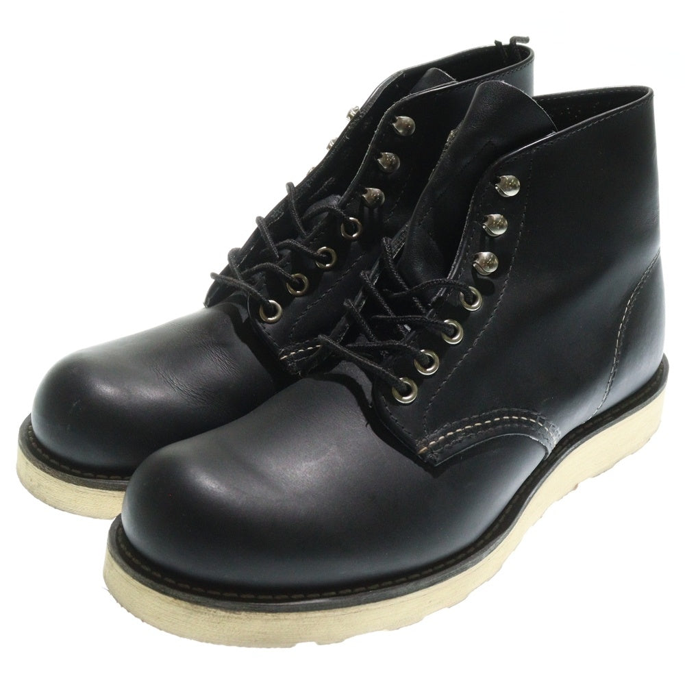 RED WING(レッド ウイング) 8165 6inch Classic Work Round Toe クラシックワーク ラウンドトゥ ハイカットブーツ ブラック