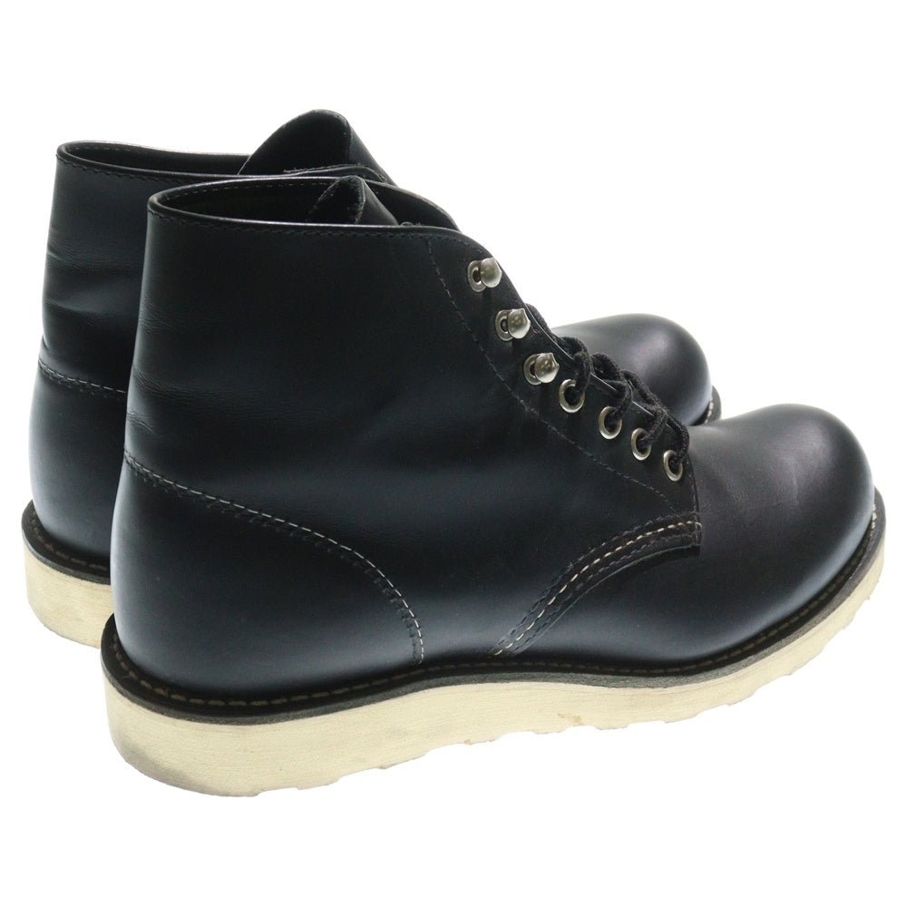 RED WING(レッド ウイング) 8165 6inch Classic Work Round Toe クラシックワーク ラウンドトゥ ハイカットブーツ ブラック