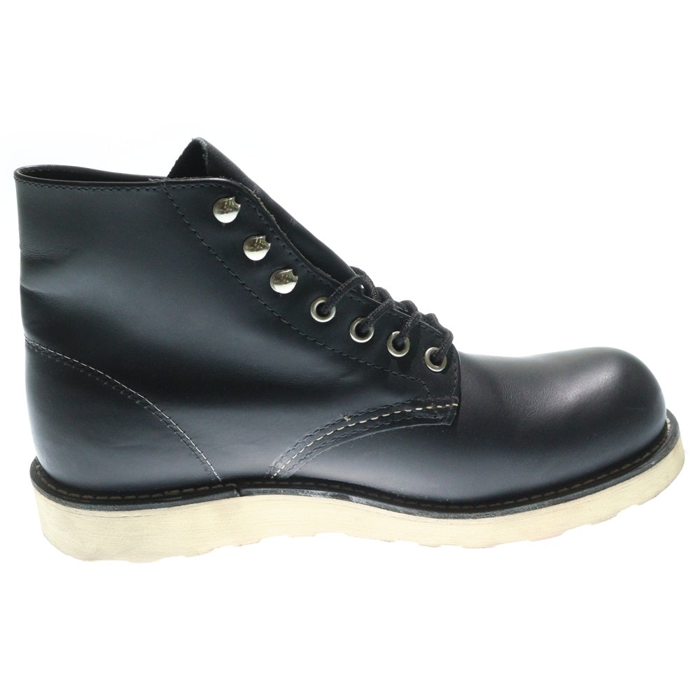 RED WING(レッド ウイング) 8165 6inch Classic Work Round Toe クラシックワーク ラウンドトゥ ハイカットブーツ ブラック