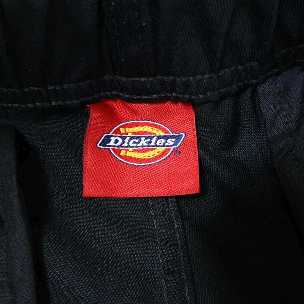 Dickies(ディッキーズ) マルチポケット ベルト付き ジップアップ ストレッチパンツ ブラック 1410-2780