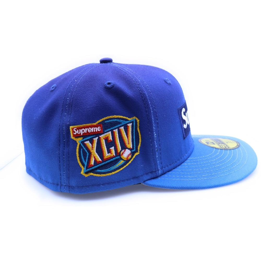 SUPREME(シュプリーム) 23SS × NEW ERA Gradient Box Logo ニューエラ グラディエント ボックス ロゴ ベースボールキャップ 帽子 ブルー