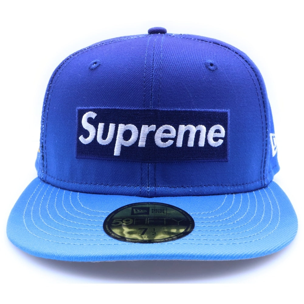SUPREME(シュプリーム) 23SS × NEW ERA Gradient Box Logo ニューエラ グラディエント ボックス ロゴ ベースボールキャップ 帽子 ブルー