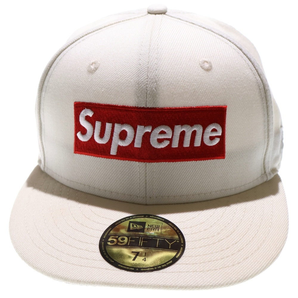 SUPREME(シュプリーム) 20AW × NEW ERA World Famous Box Logo ワールド フェイマス ボックスロゴ ベースボールキャップ 帽子 ホワイト
