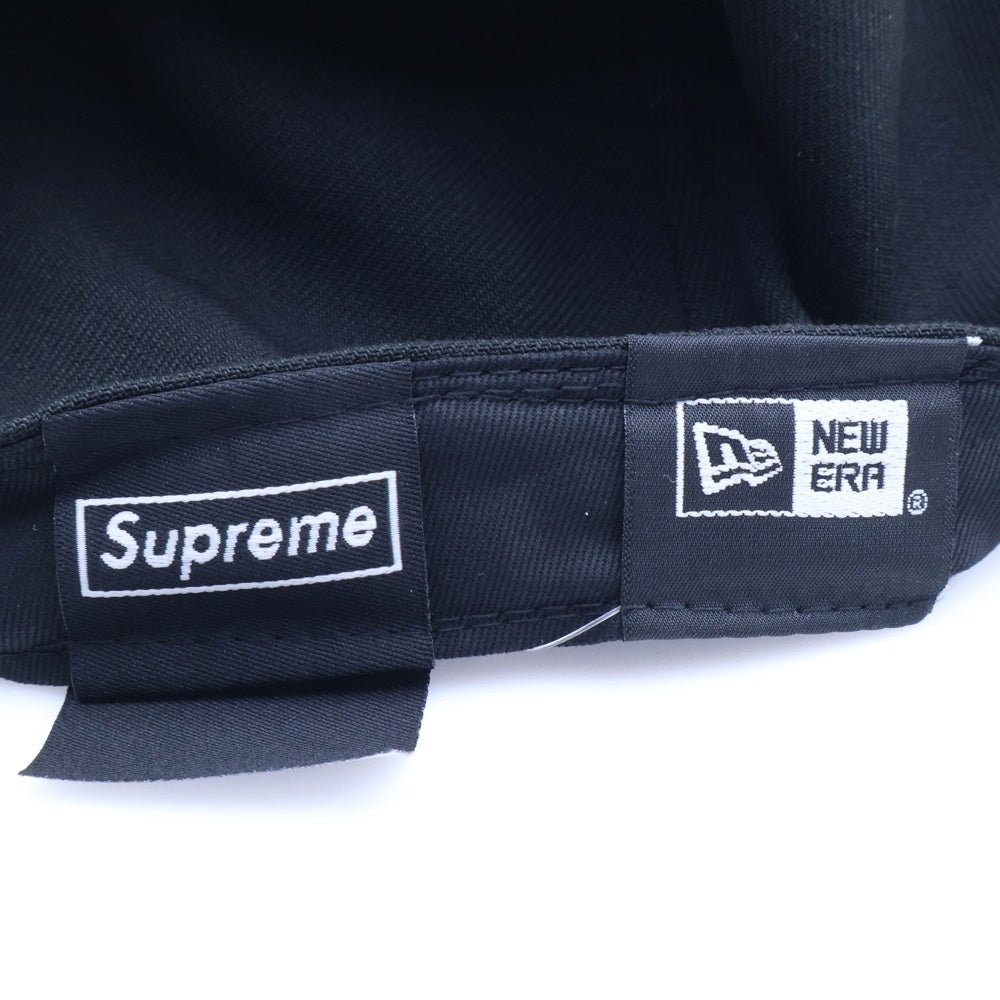 SUPREME(シュプリーム) 22SS × NEW ERA 2-Tone Box Logo ツートーン ボックスロゴ ベースボールキャップ 帽子 ブラック