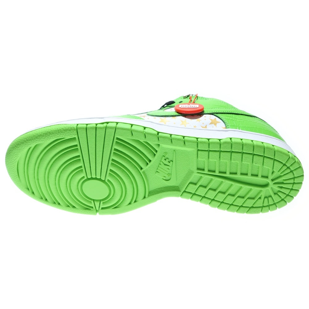 NIKE SB(ナイキエスビー) ×SUPREME DUNK LOW OG QS GOLD STARS WHITE MEAN GREEN シュプリーム ダンク ゴールドスターズ ホワイト ミーングリーン ローカットスニーカー DH3228-101