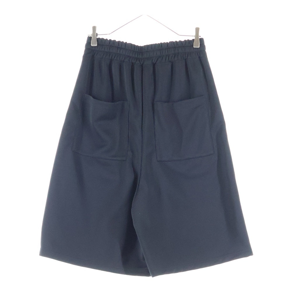 prasthana(プラスターナ) PRASTHANA プラスターナ 25SS TECH JERSEY COMBAT SHORTS-4HOLE 4ホール テック コンバット スウェット ショーツ ハーフパンツ ブラック P-2003001A