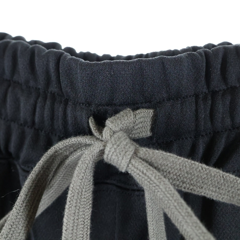 prasthana(プラスターナ) PRASTHANA プラスターナ 25SS TECH JERSEY COMBAT SHORTS-4HOLE 4ホール テック コンバット スウェット ショーツ ハーフパンツ ブラック P-2003001A