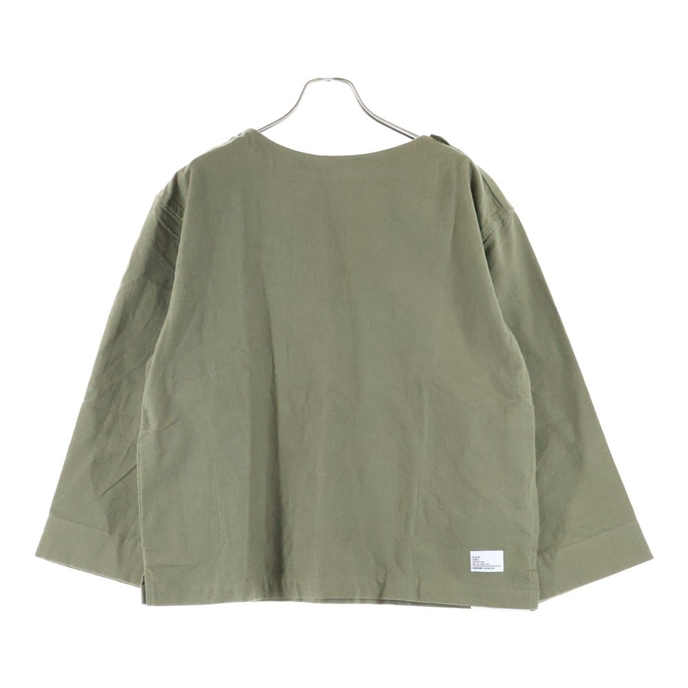 NOWHAW(ノウハウ) 17AW MILITARY WOK PAJAMA ミリタリー ワーク 長袖トップス ジョガー パンツ パジャマ セットアップ カーキ P-S180-H
