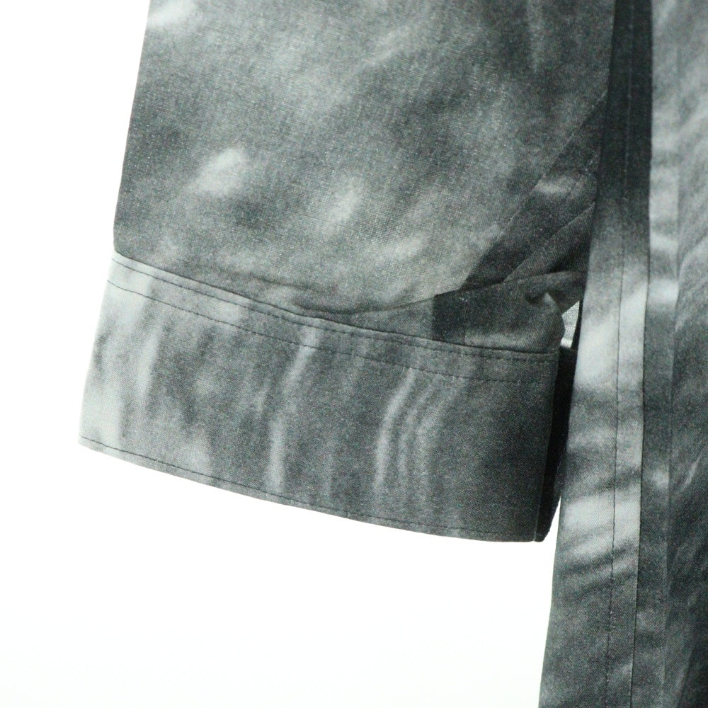 prasthana(プラスターナ) PRASTHANA プラスターナ 24SS HOODED OVER SHIRT フーデッド オーバー 長袖シャツ グレー P-1801002