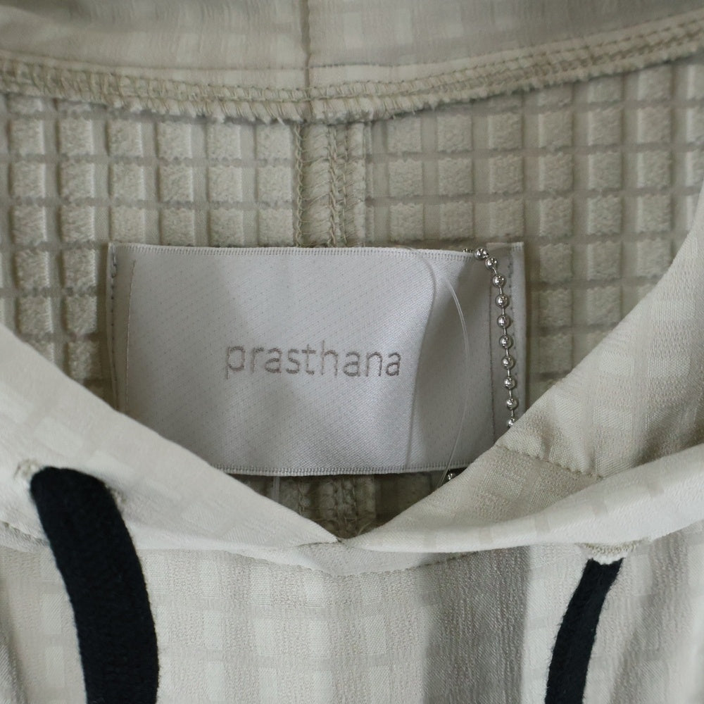 PRASTHANA(プラスターナ) 24AW STORM FLEECE STANDARD PARKA ストーム スタンダード プルオーバー フリース パーカー アイボリー P-1902003