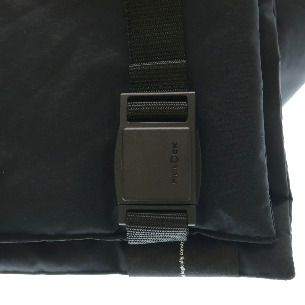 PRASTHANA(プラスターナ) 23AW PADDING SCARF パディング ナイロン テック スカーフ ブラック P-1705003