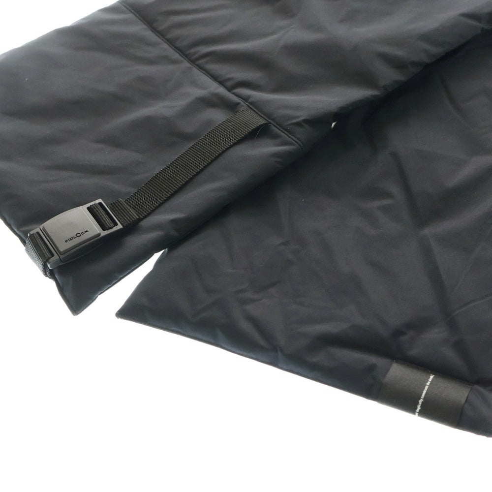 PRASTHANA(プラスターナ) 23AW PADDING SCARF パディング ナイロン テック スカーフ ブラック P-1705003