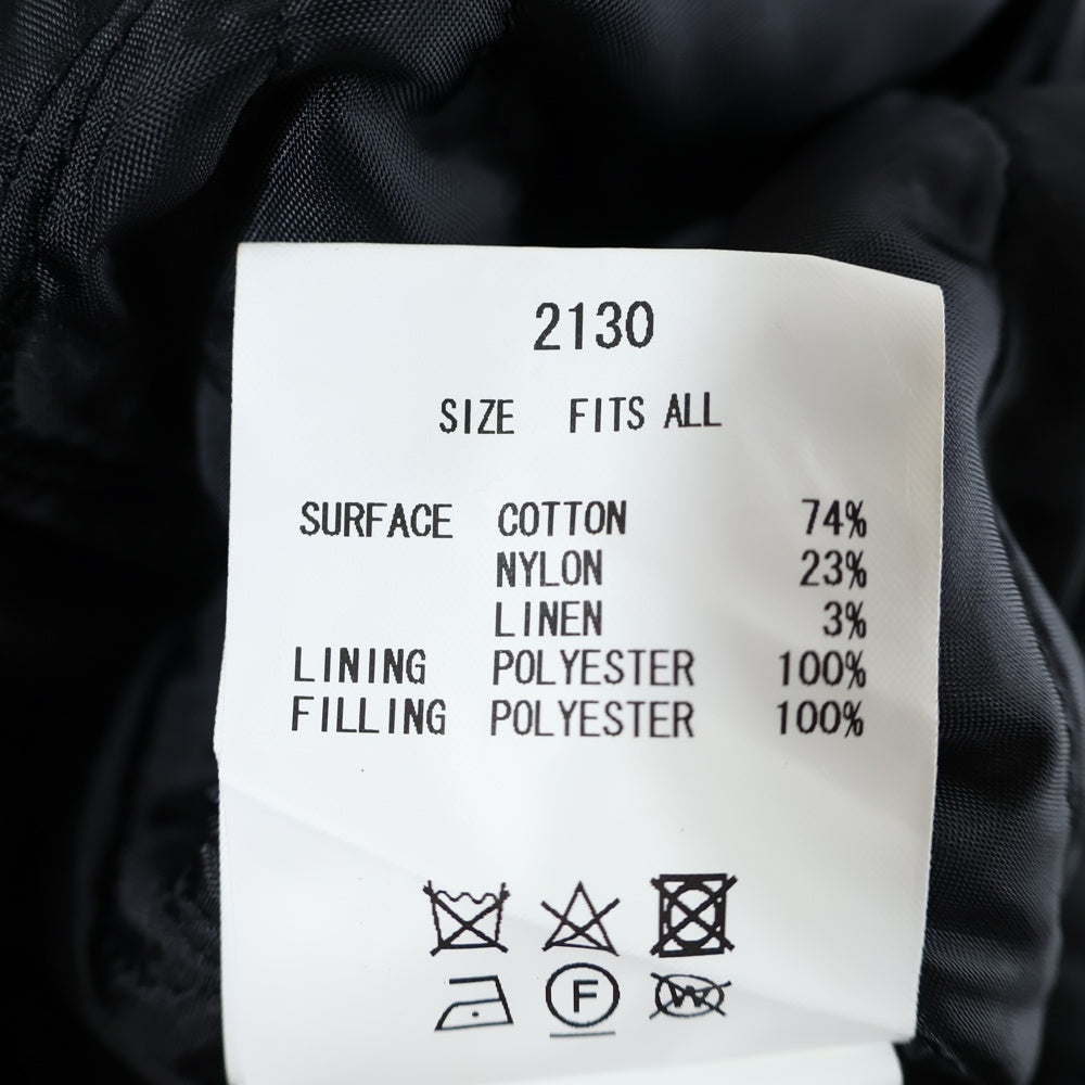 JUVENILE HALL ROLL CALL(ジュヴェナイルホールロールコール) 24AW CMP BKL LINER JACKET レース エンブロイダリー ライナー ジャケット ブラック 2130