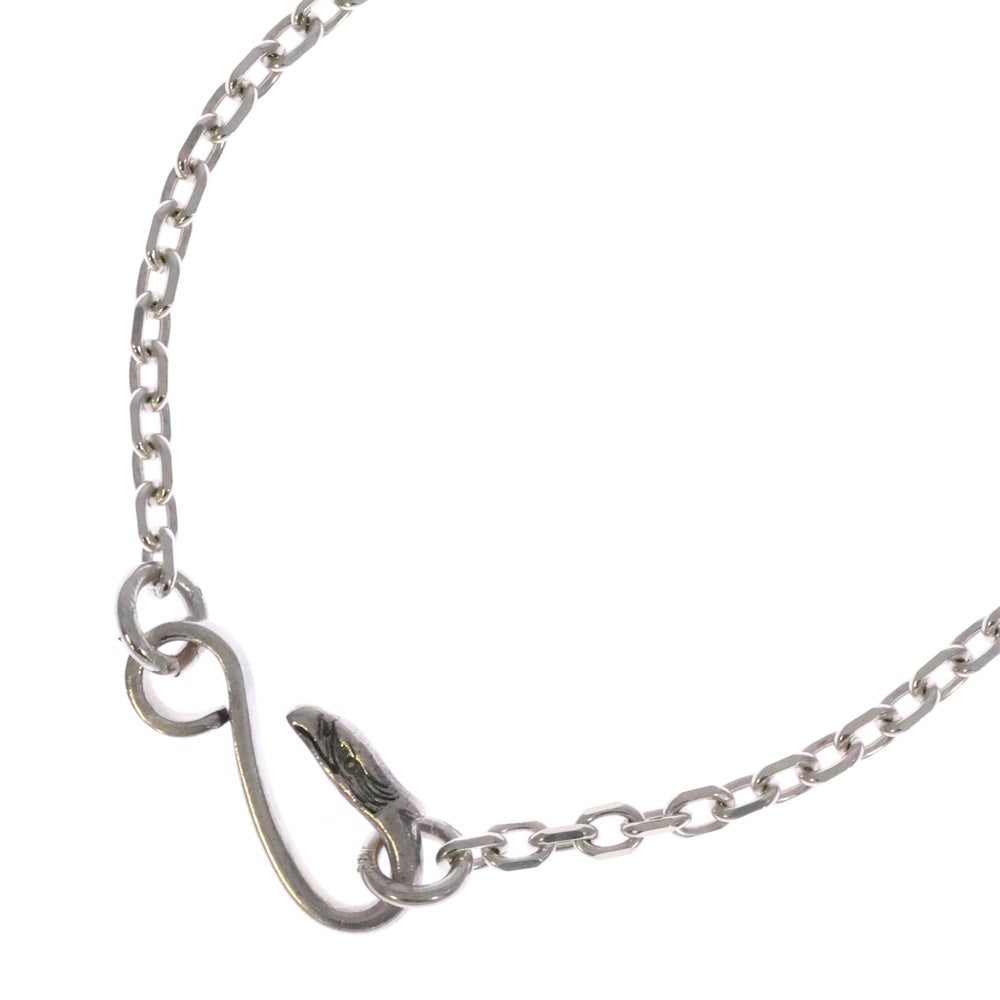 goro's(ゴローズ) イーグルフック細角チェーンネックレス シルバー