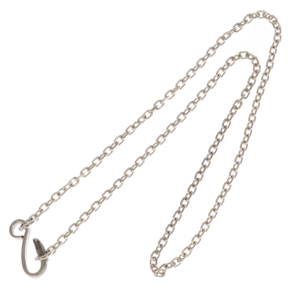 goro's(ゴローズ) イーグルフック細角チェーンネックレス シルバー