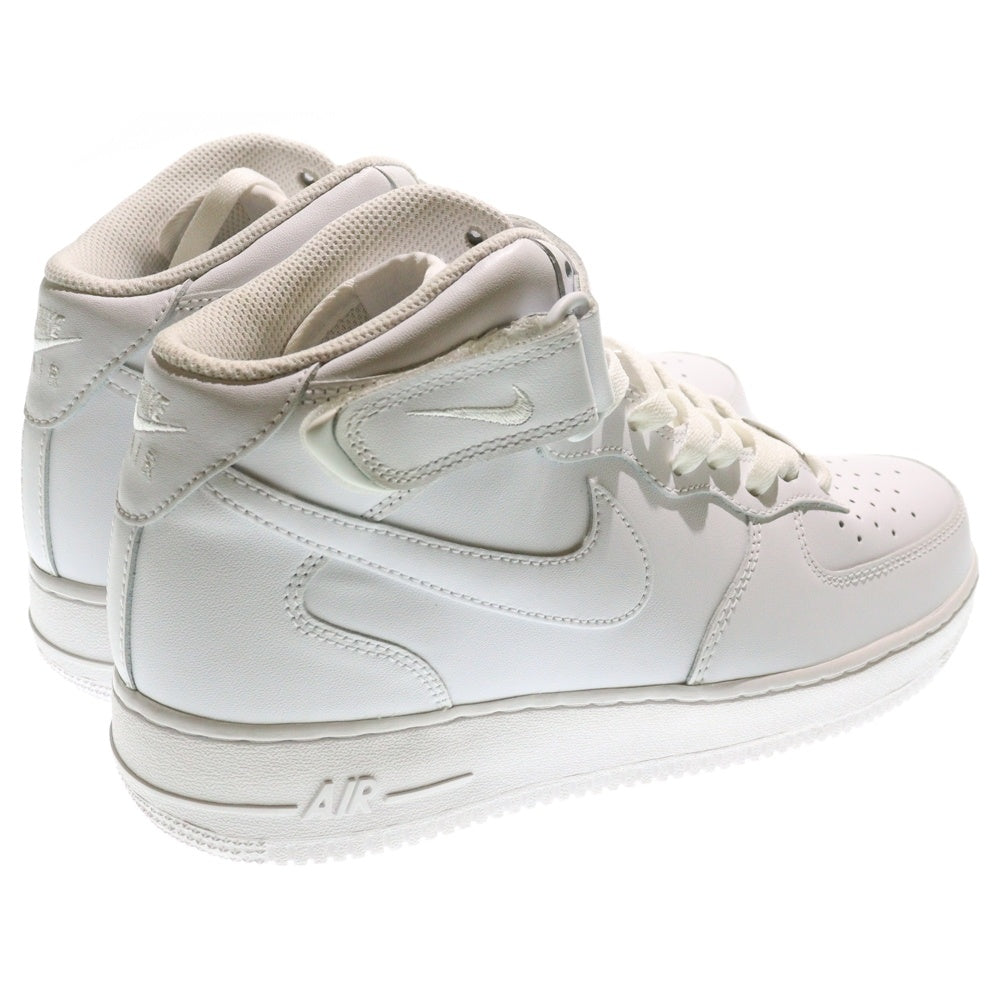 NIKE(ナイキ) AIR FORCE 1 MID '07 WHITE エアフォース1 07 ホワイト ローカットスニーカー ホワイト US9.5/27.5cm CW2289-111
