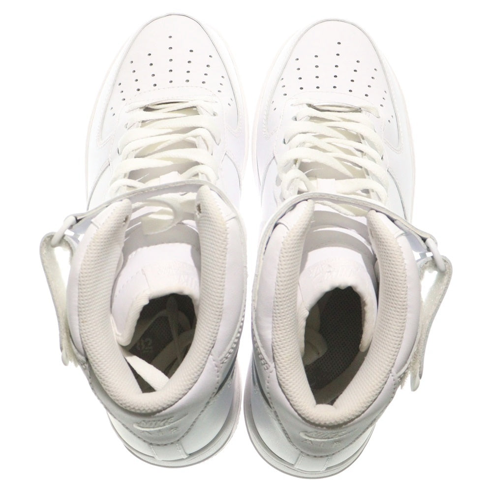 NIKE(ナイキ) AIR FORCE 1 MID '07 WHITE エアフォース1 07 ホワイト ローカットスニーカー ホワイト US9.5/27.5cm CW2289-111