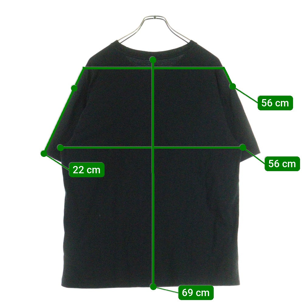 VINTAGE(ヴィンテージ) 00S VINTAGE NARUTO HATAKE KAKASHI 2007 TEE ヴィンテージ ナルト はたけカカシ フロントプリントTシャツ 半袖クルーネックカットソー ブラック