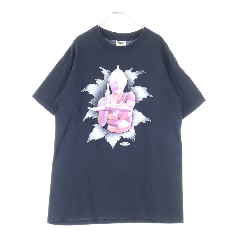 VINTAGE(ヴィンテージ) 90S VITNAGE ULTRAMAN TEE ヴィンテージ ウルトラマン スペシウム光線 TENESEE RIVERタグ フロントプリントTシャツ 半袖クルーネックカットソー ブラック