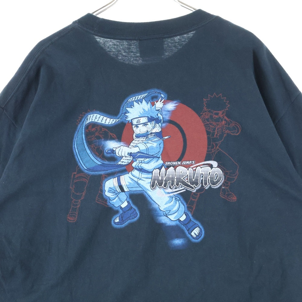 VINTAGE(ヴィンテージ) 00S VINTAGE NARUTO 2002 TEE ヴィンテージ ナルト バックプリントTシャツ 半袖クルーネックカットソー ブラック