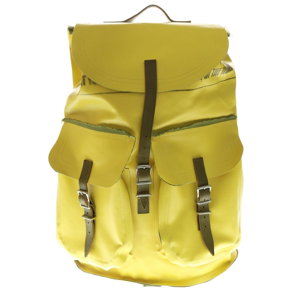 FAF fakeassflowers イエロー 防水リュック バックパック FAF fakeassflowers イエロー 防水リュック バックパック FAF