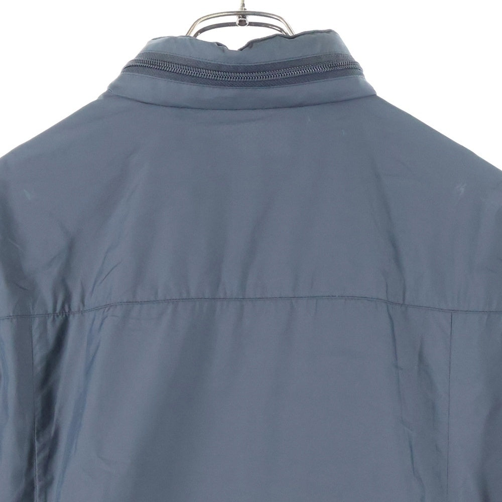 ARMANI(アルマーニ) マルチポケット ジップアップ ナイロンコート ブラック