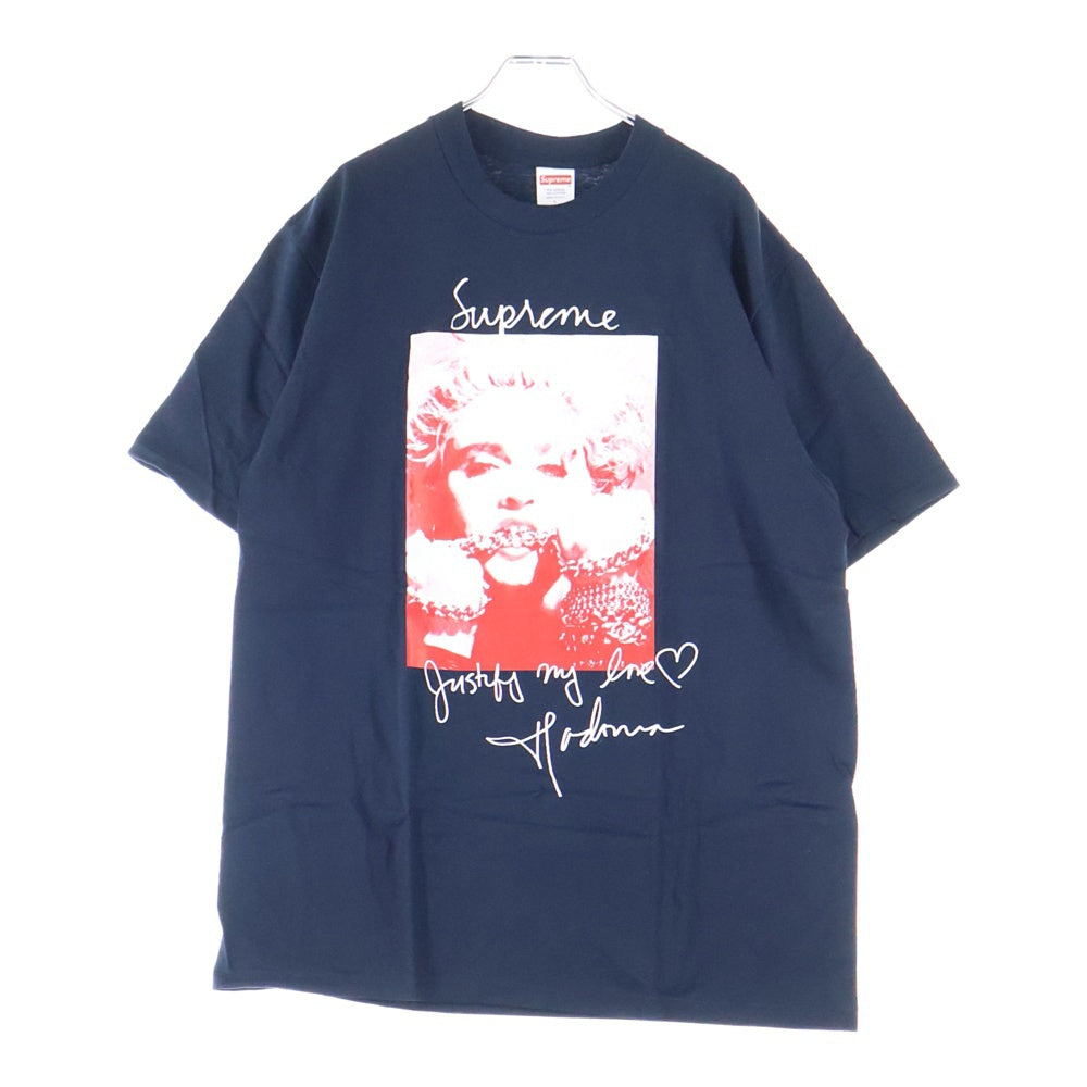 SUPREME(シュプリーム) 18AW Madonna Tee マドンナ フォトプリント 半袖Tシャツ カットソー ホワイト