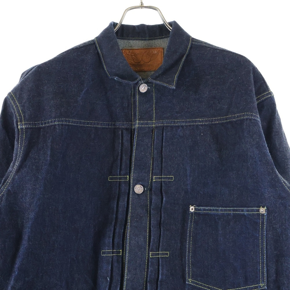 SUBCULTURE(サブカルチャー) S06XX Denim Jacket 1st ファースト型 Tバック シンチバック デニムジャケット インディゴ SCJK-CL07