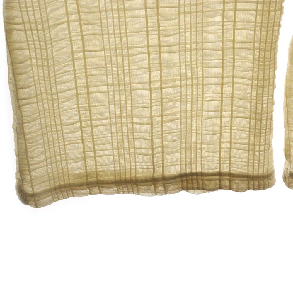 NO BRAND(ノーブランド) RAY BEAMS レイビームス プリーツパンツ レディース アイボリー