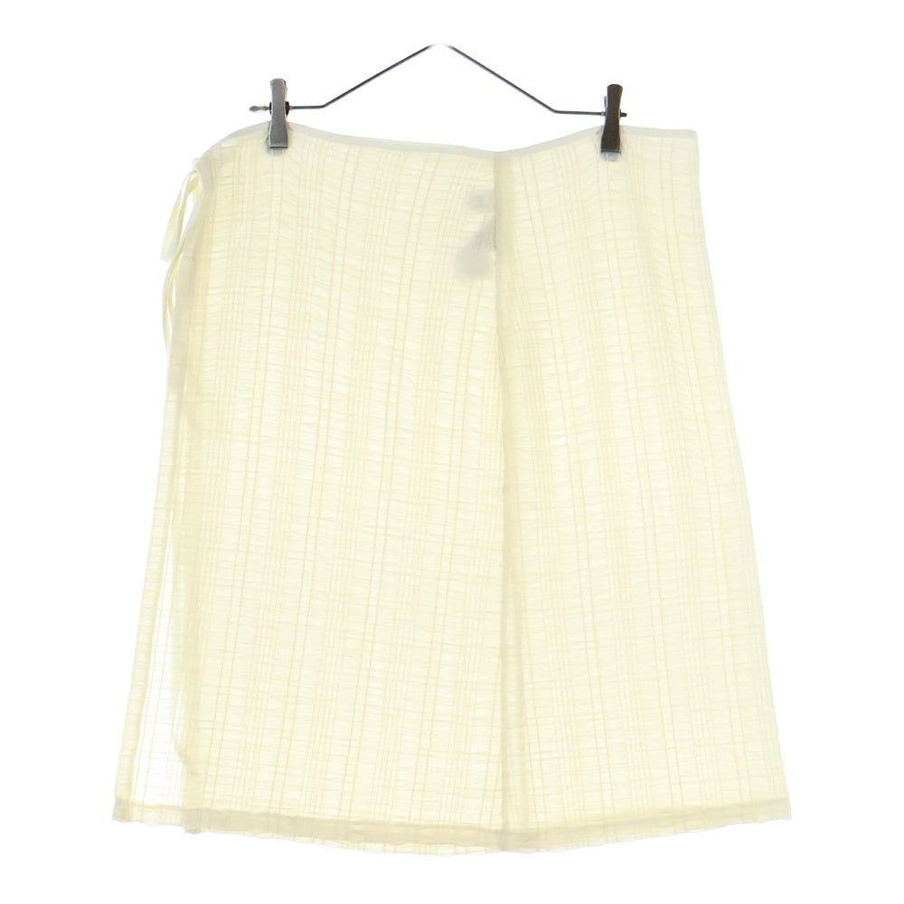 NO BRAND(ノーブランド) RAY BEAMS レイビームス レイヤード プリーツスカート レディース アイボリー