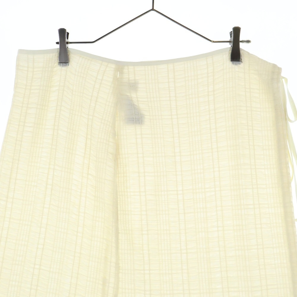 NO BRAND(ノーブランド) RAY BEAMS レイビームス レイヤード プリーツスカート レディース アイボリー