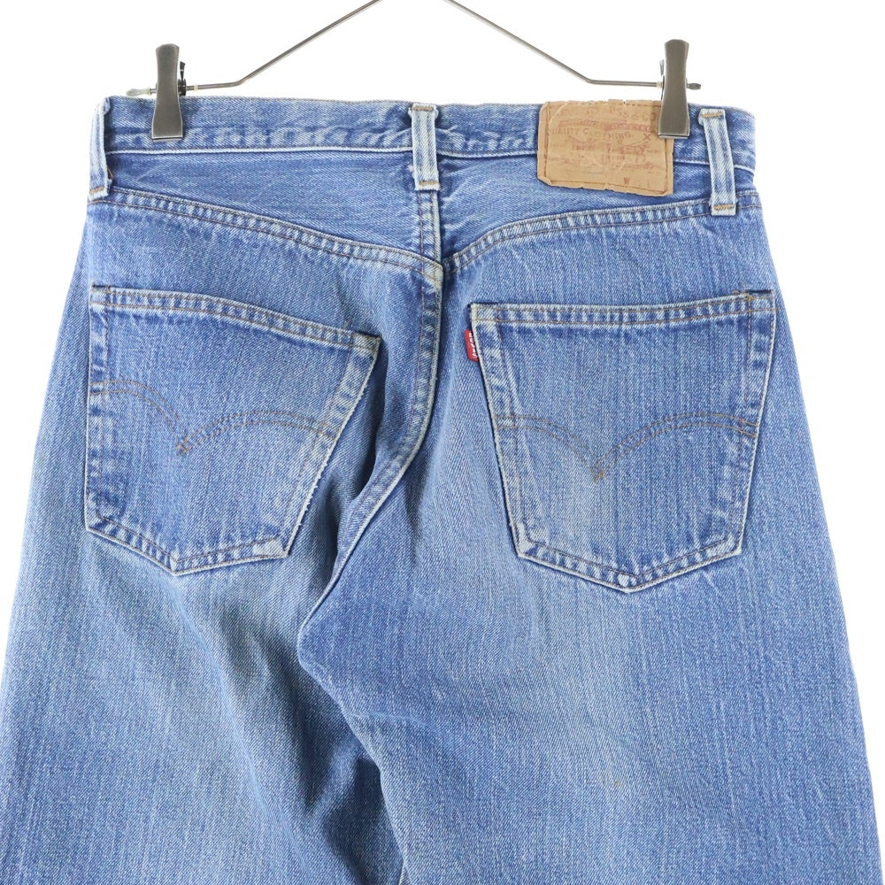 Levi's(リーバイス) 70S VINTAGE 501 66後期 両面スモールe ボタン裏6 ボタンフライストレートデニムパンツ ジーンズ インディゴ