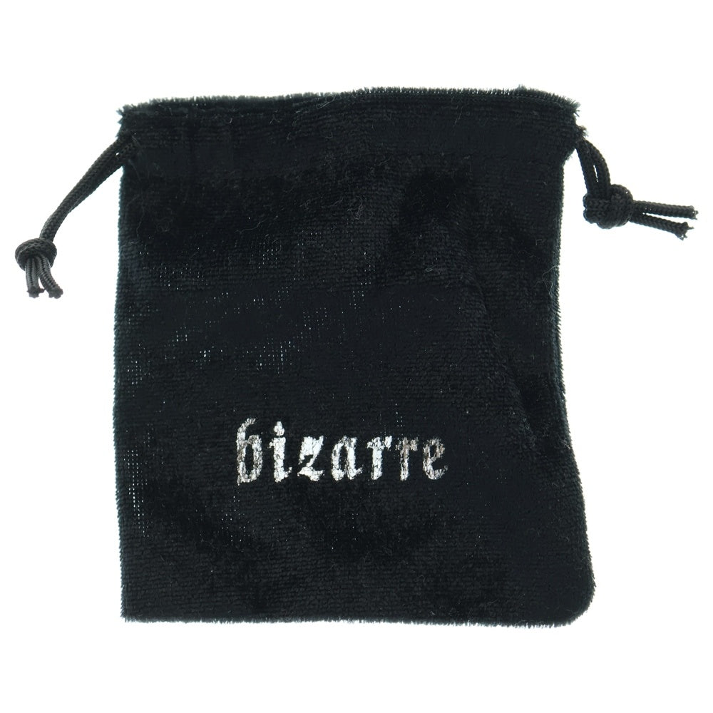 Bizarre(ビザール) ロゴ刻印 クロススネーク リング シルバー